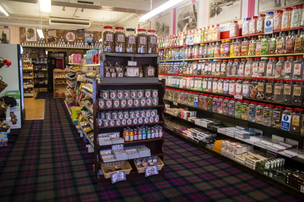 The Moffat Toffee shop
