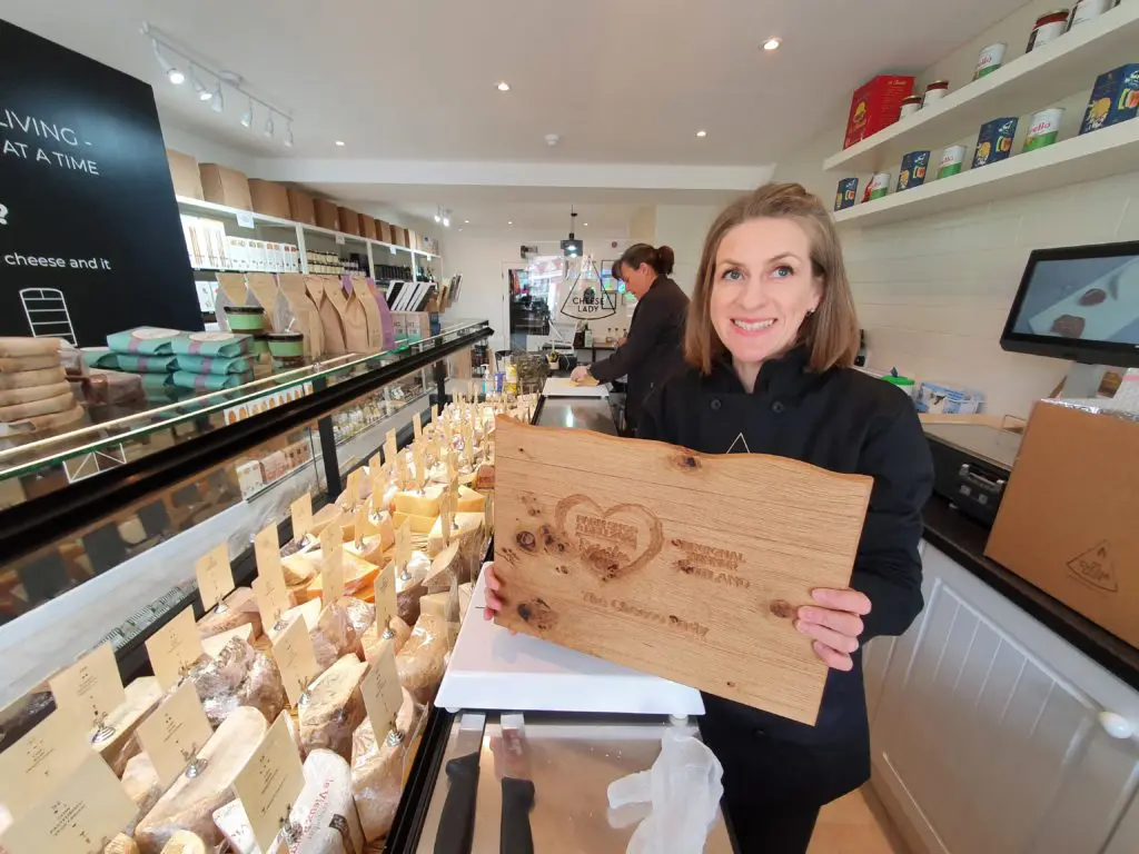 The Cheese Lady Svetlana Haddington