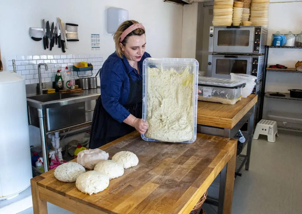 Cristina Wood of The Naked Sourdough Bakery