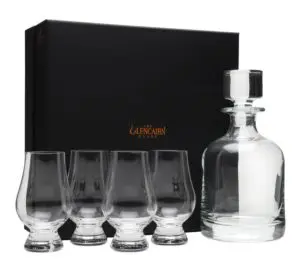 Glencairn 4 Glasses and Decanter Set - with Presentation Box