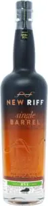 New Riff Single Barrel Rye Whiskey 70cl