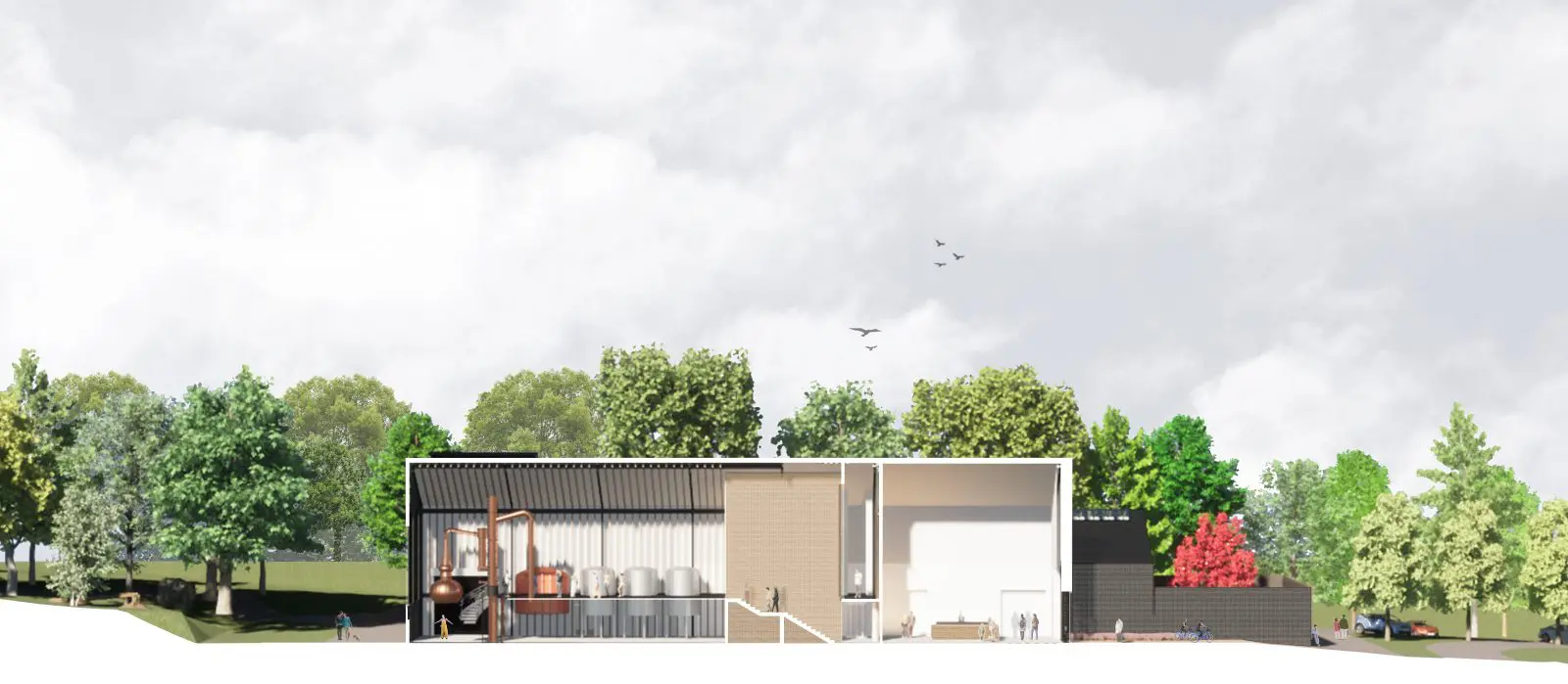 Plans for distillery at Jupiter Artland in Edinburgh submitted