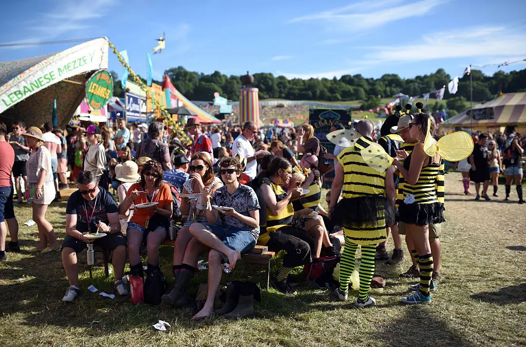 Glastonbury food and drink