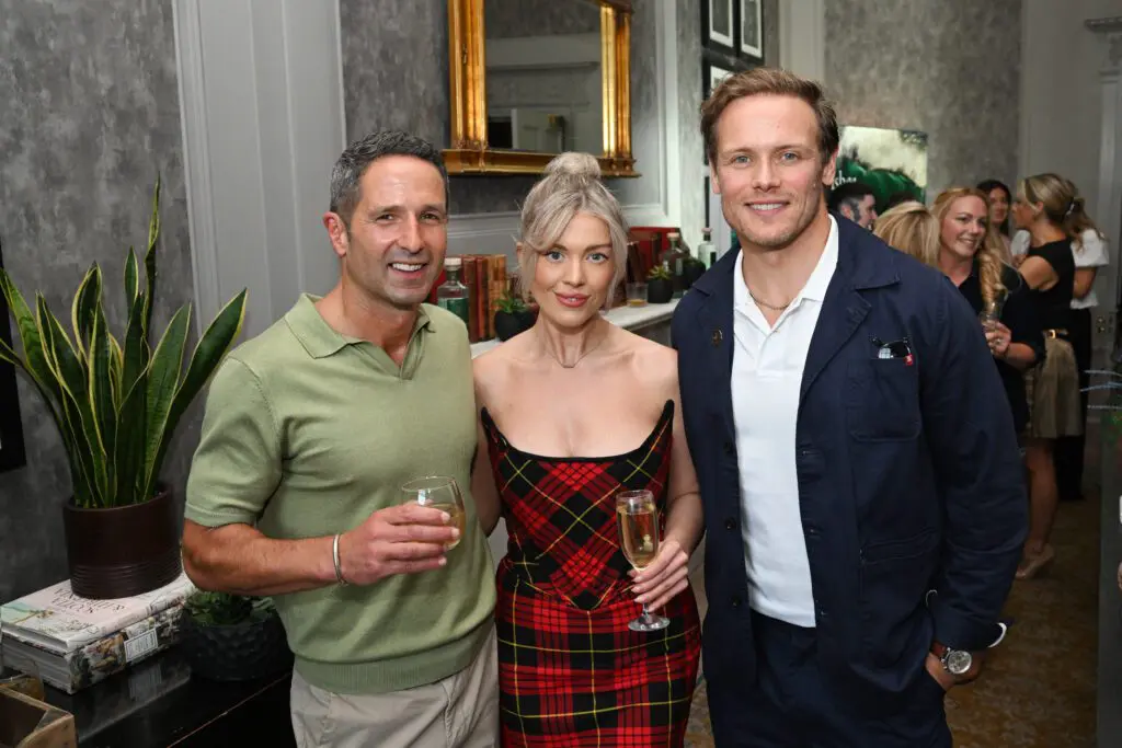 Sam Heughan sassenach pop-up