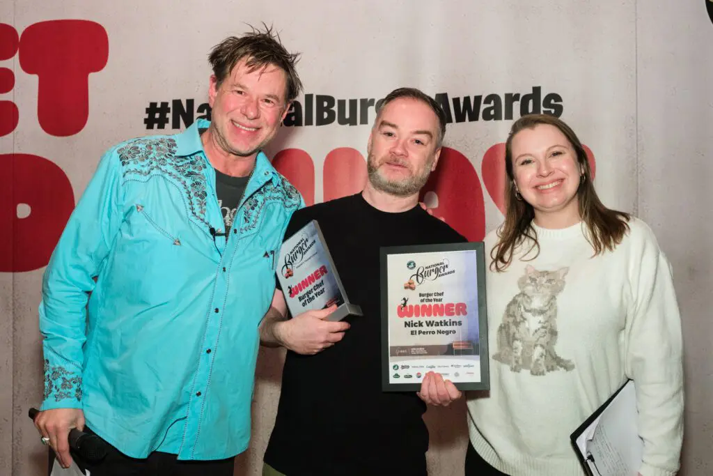 Scottish chef National Burger Awards