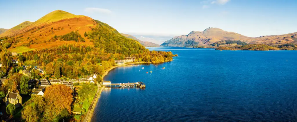 Luss Loch Lomond distillery