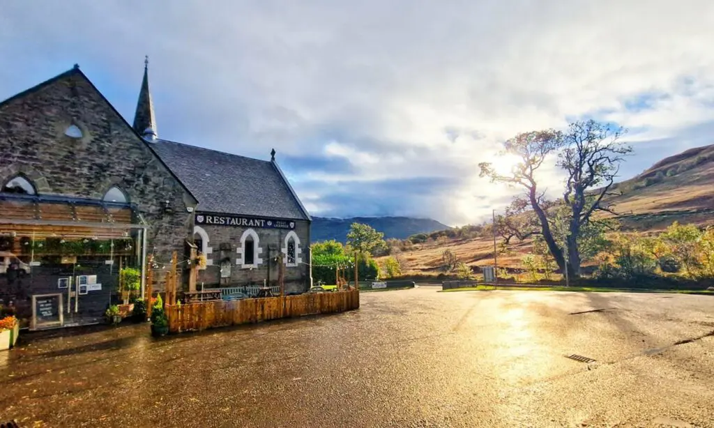 Kirk O'The Lochs Tarbet new restaurant and bar