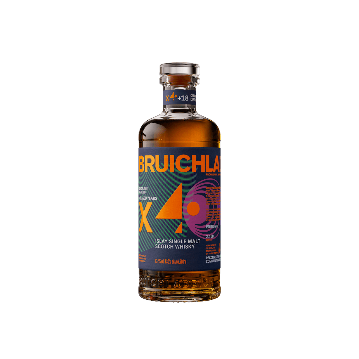 Bruichladdich release 'world first' quadruple distilled 18-year