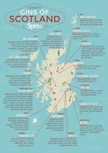 The Scottish Ginfographic. Picture: 5pm.co.uk