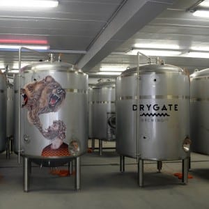 Drygate brewery in Glasgow
