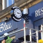New Smith of Derby clock built for Edinburgh's L’escargot bleu