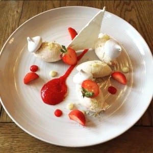 Their immaculate Eton Mess. Picture: T & E