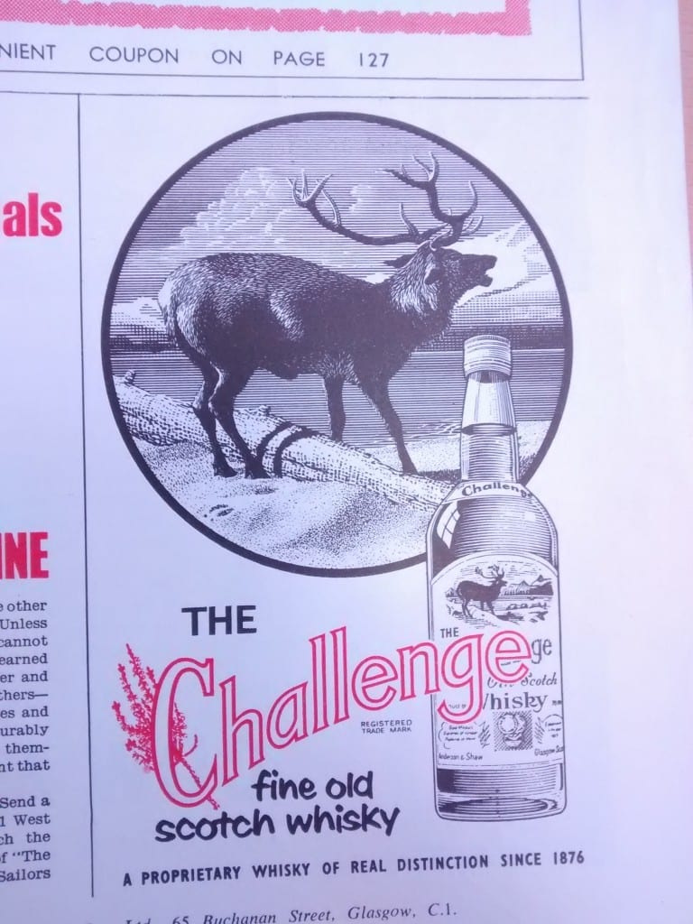 The Challenge Scotch whisky. Picture: Scottish Field