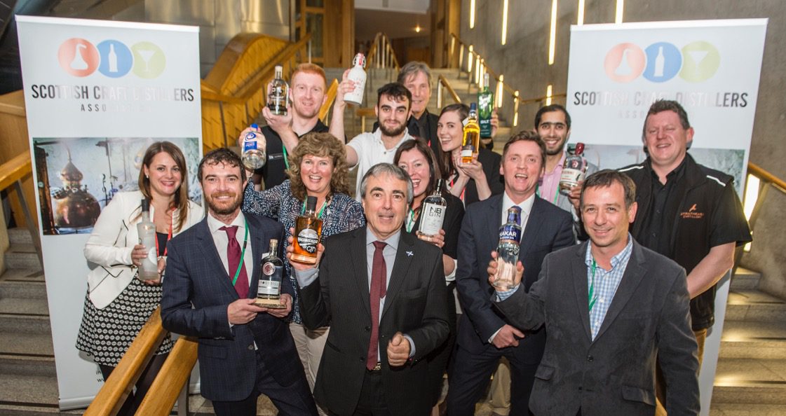 Celebration time for the Scottish Craft Distillers Association
