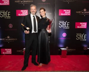 James and Louise Rusk. Picture: Moir 