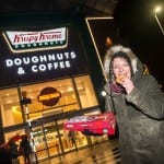 Doughnut lovers queue for hours at Glasgow's Krispy Kreme opening