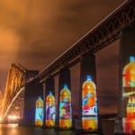 Irn-Bru lights up Forth Bridge to mark iconic campaign