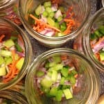 Five quick lunches you can store in a mason jar