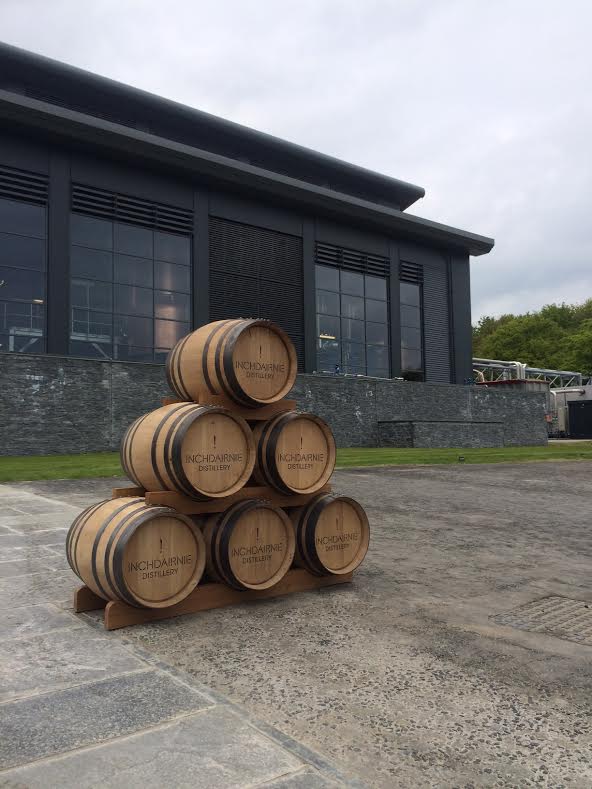 The striking new distillery building. Picture: contributed