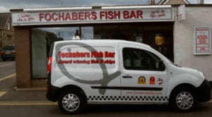 Fochaber's Fish Bar. Picture: Seafish