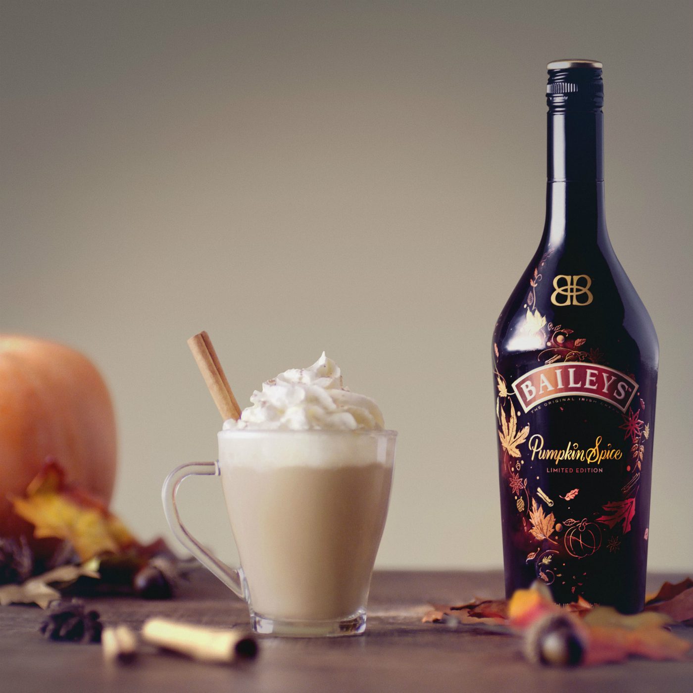 ...and for anyone who loves the earthy, rich, taste of pumpkins, Baileys ha...