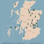 North-east artist creates amazing new map of Scotland's gin distilleries