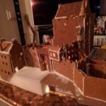 In pictures: couple create amazing version of Eilean Donan Castle using gingerbread