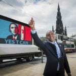 Tennent's take over Edinburgh ahead of Barack Obama's visit