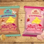 Mackie's to launch Strawberry and Salted Caramel flavoured crisps