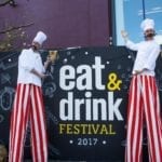 ‘Love Food Hate Waste’ message on the menu at new Eat and Drink Festival