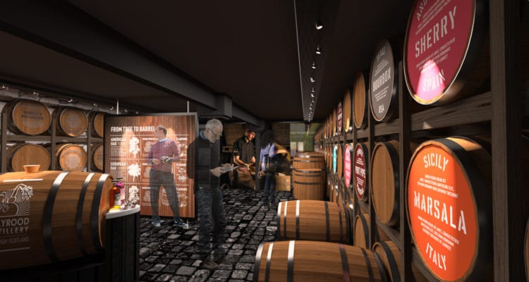 edinburgh's first single malt whisky distillery for 90