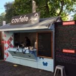 Edinburgh Fringe pop-up coffee shack pokes fun at Trump gaffe