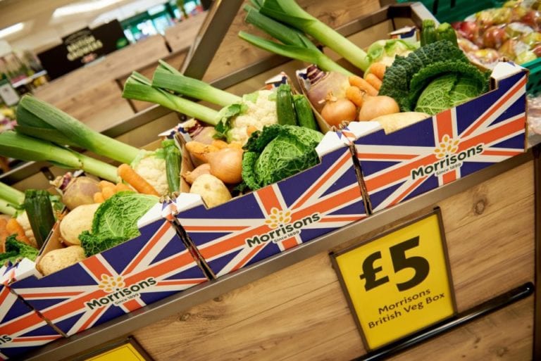 Morrisons is launching a wonky veg box, which feeds a family of four