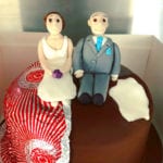Tunnock's teacake wedding cake goes down a storm on Instagram