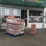 Stenhousemuir shop which stockpiled 5000 litres of original Irn-Bru expects to run out 'within days'