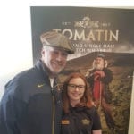 Anchorman star Will Ferrell drops into Tomatin Distillery for a dram