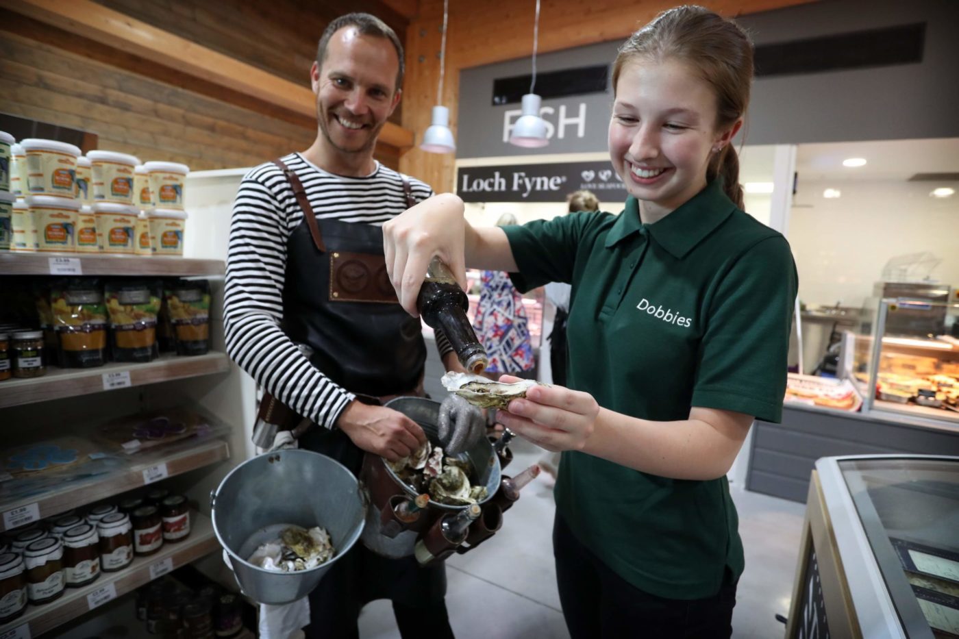 Loch Fyne Oysters announce partnership with Dobbies as first fresh