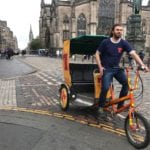 Tennent's launch rickshaw service to transport capital residents to the nearest pub