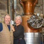 A Scottish gin distiller has announced business growth of over 280% in just a year