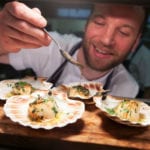 Video: Mac and Wild head chef, Andy Waugh champions seafood with Bulhão Pato scallops recipe