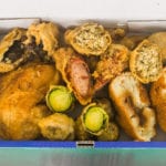 Video: chippy creates world's first deep fried Christmas dinner, complete with gravy and mince pie