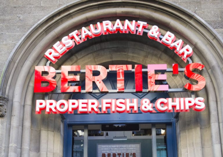 In pictures Inside Bertie's in Edinburgh Scotland's biggest fish and