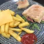 Wetherspoons served a man the most pathetic cheesy chips ever at Edinburgh Airport