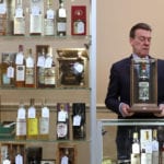 Rare bottle of Macallan from 1926 with Sir Peter Blake set to go up for auction in Edinburgh