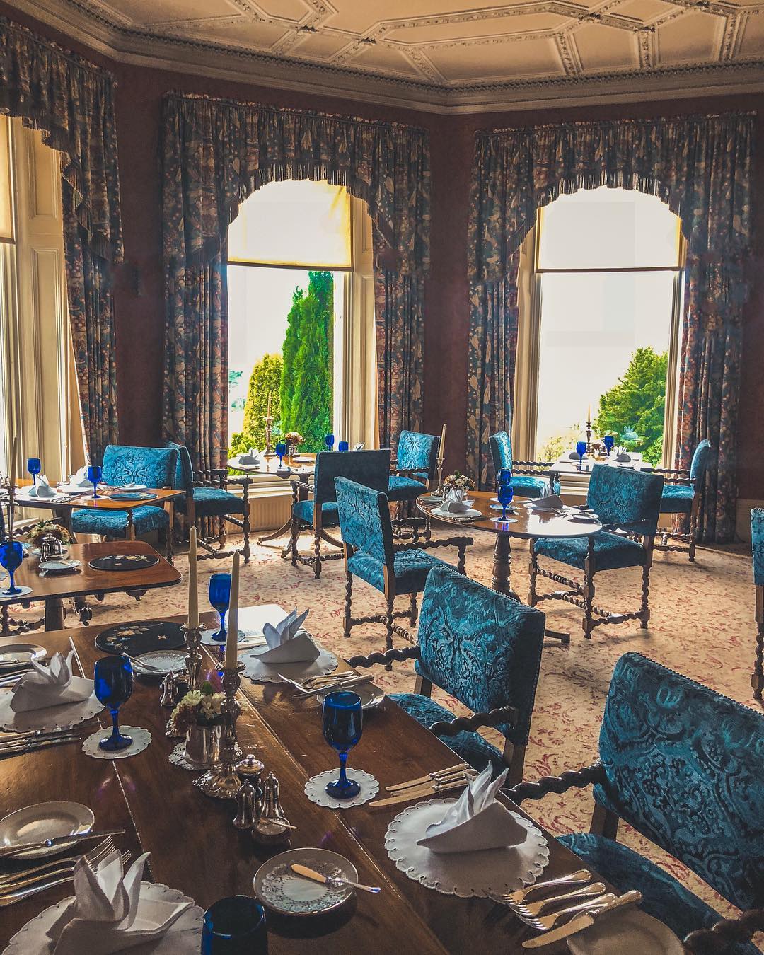 The decor at Inverlochy Castle is a must see and a brilliant location for a meal (Photo: Inverlochy Castle Hotel)