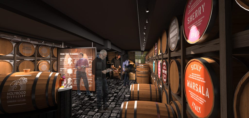 Holyrood Distillery opening date