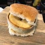 Popular Glasgow café now offers a vegan Scotch pie on a roll
