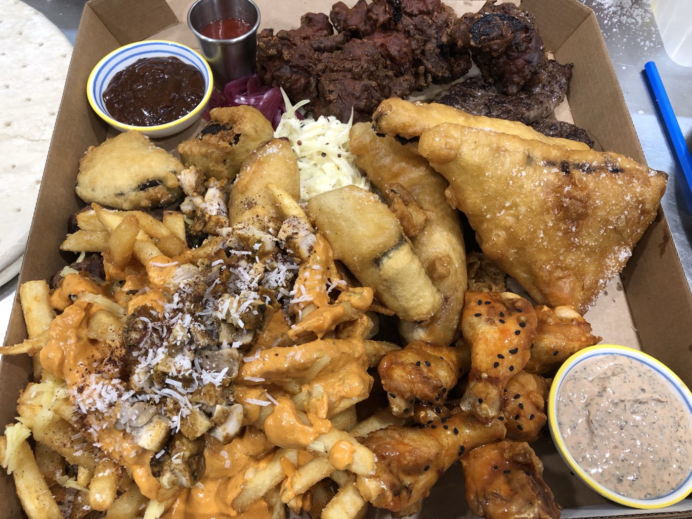 Scottish chef creates 'Govanhill' munchie box with over 4,500 calories