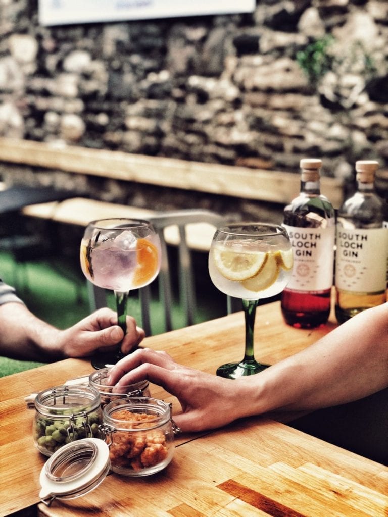 Edinburgh gin bars