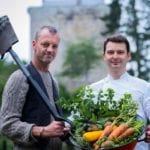Scottish chef and TV gardener team up to restore historic walled garden at Borthwick Castle